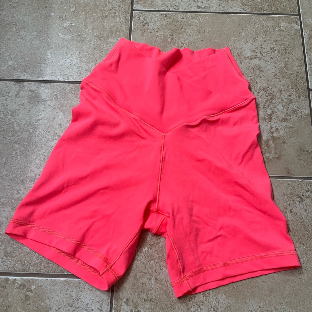 Aerie Pink Bike Shorts Lightweight Stretchy